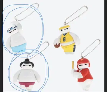 디즈니 리조트 베이맥스 캡슐 토이 수영 스모 가챠가챠