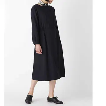 미사용 택 포함 휴먼 우먼 폴리에스테르 울 비에라 원피스