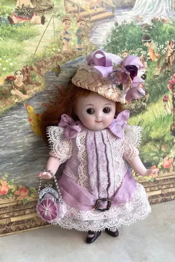 작은 미니오네트 양의 드레스 세트 5