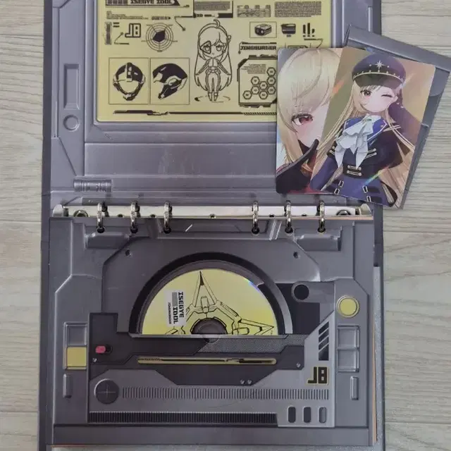 단순개봉)이세돌 바인더 앨범 징버거ver