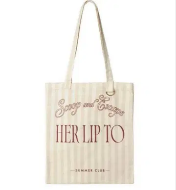 Herlipto ice cream Scoop and Escape Tote