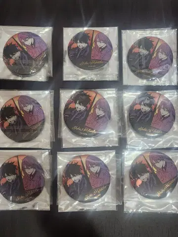 도원암귀 AGF 메탈 캔뱃지 이치노세 사계절 도지 신문 9점