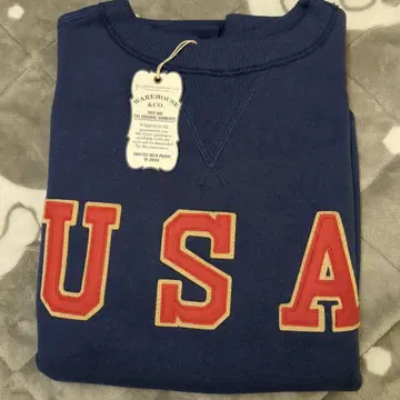 40 미세탁 웨어하우스 Warehouse USA 로고 맨투맨