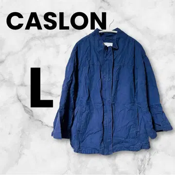 새상품급 CASLON [ L ] 네이비 데님 자켓 겉옷