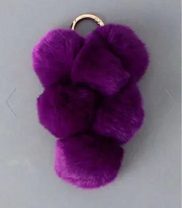 UNITED ARROWS 퍼 참 퍼플