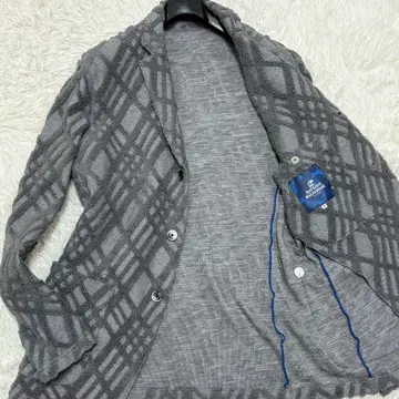 마우리치오 발다사리 파일 원단 테일러드 자켓 텍스처 이탈리아