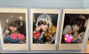 우메다 미유 폴라로이드 3장 세트