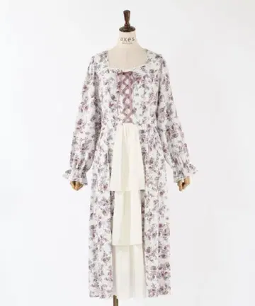 택 포함 새상품 엑시즈팜 라프셀 로즈 원피스