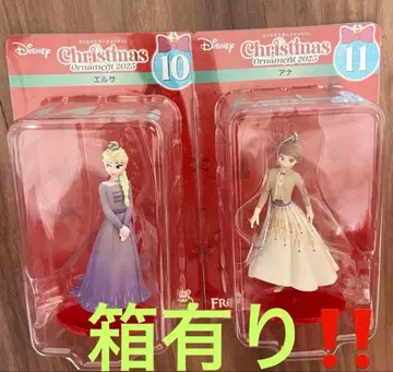 박스 있음 익명 배송 Disney 크리스마스 오너먼트 2025 엘사 안나
