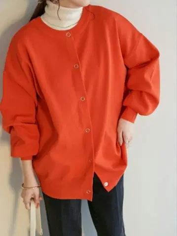 [ 1회 착용 ] DISCOAT 디스코트 2WAY 라이트 스폰디쉬 가디건