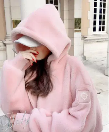 Rady 퍼 후디 핑크