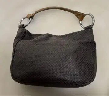 SEQUOIA 원 핸들 핸드백  뜨개질