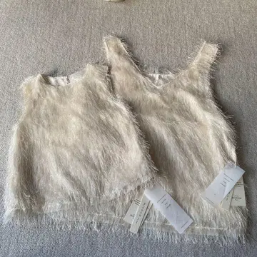 mignon plume shaggy 키즈 2-3y 어덜트 세트