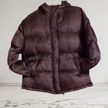 프리 사이즈 후드 부착 코트