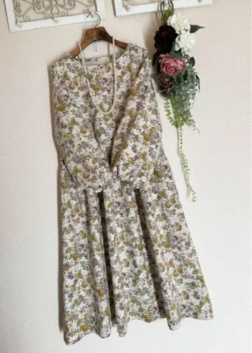 HANDMADE 미모사 원피스