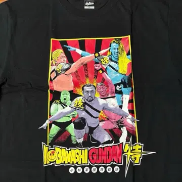 고바야시 군단 T셔츠 프로레슬링 대일본프로레슬링 XL 미사용 새상품