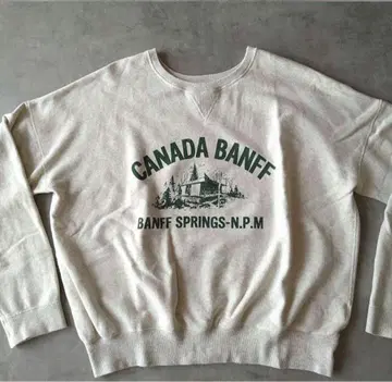 THE SHINZONE 캐나다 밴프 맨투맨