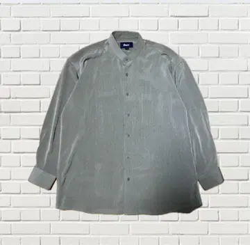파리 밴드 카라 셔츠 L 스타일리시 빈티지