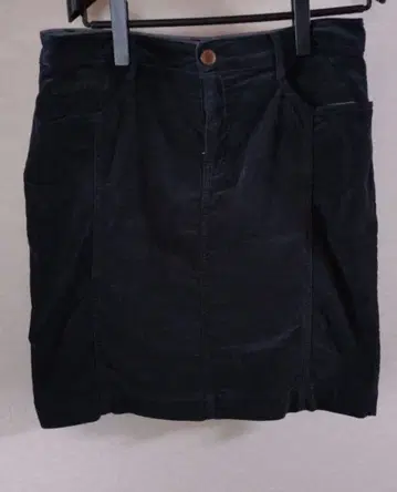 빅 사이즈! 23구 DENIM 벨벳 스커트