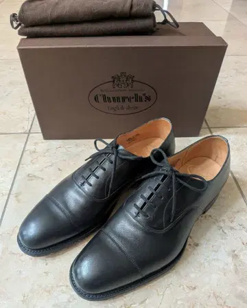 Church's  Consul 컨설 블랙 카프 80F