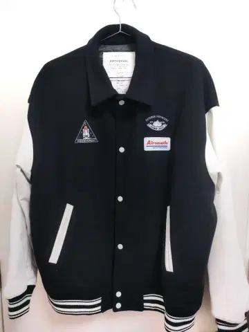 RAGEBLUE 바시티 자켓 네이비