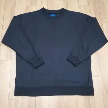 BEAMS 우븐 브로드 크루넥 브로드 스트레치 긴팔 티셔츠