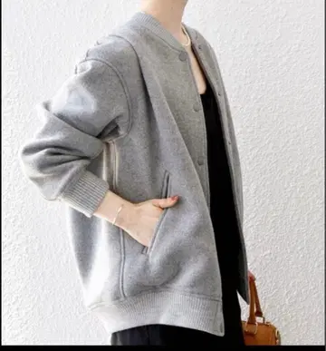 새상품급 SHIPS any 바시티 자켓 그레이