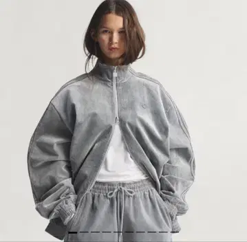 adidas 기모 트윌 오버 사이즈 파이어버드 트랙탑