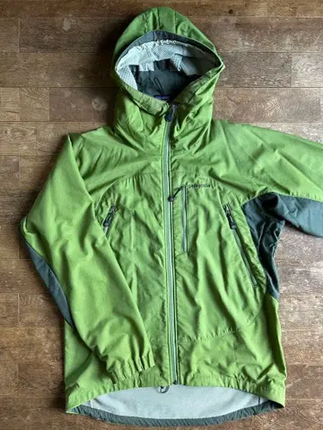 Patagonia 마운틴 후드티 그린 컬러