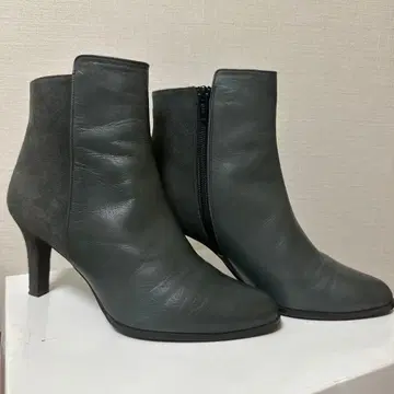 모드 에 자코모 가죽 스웨이드 부츠