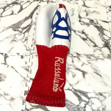 러셀노 골프 페어 우드 유틸리티용 골프헤드커버 레드