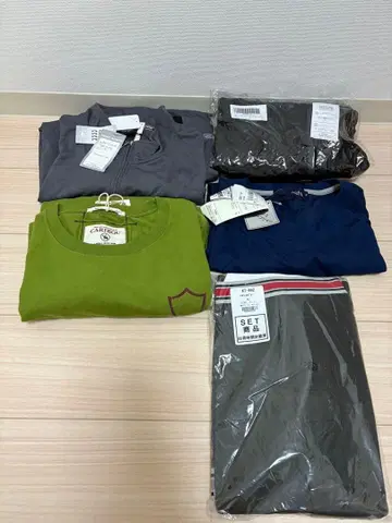 빅 사이즈 5L 새상품 의류 모음 5점 세트