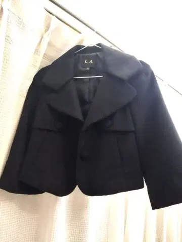 L.A. 볼레로형 7부 소매 자켓 M 블랙