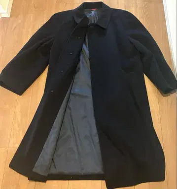 태즈매니아 울 DURBAN 더반 체스터 코트 롱