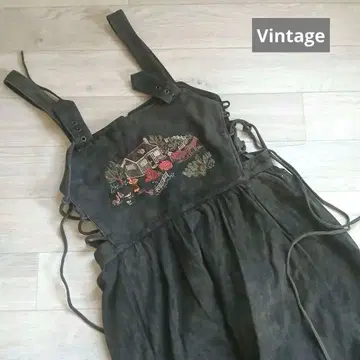 빈티지 자수 원피스