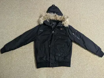 BEAMS HEART 블랙 밀리터리 자켓