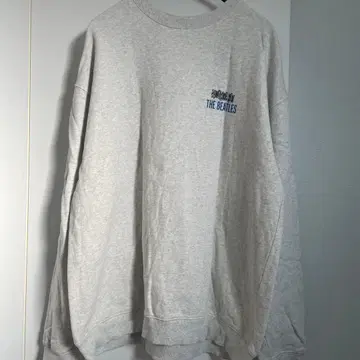 새상품급 프릭스스토어 THE BEATLES 맨투맨 그레이