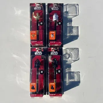 스타 워즈 액션 펜 4개 세트