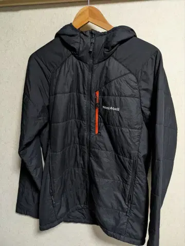 몽벨 U.L. 써마 랩 후드티 L 블랙