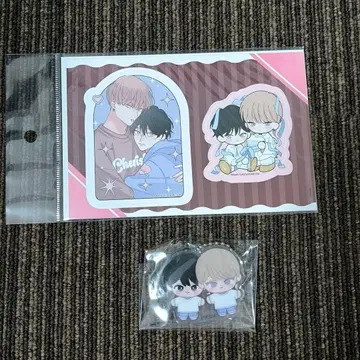 [ 미개봉 ] 치구하구 나 키스 아크릴 키링 PETANT 씰