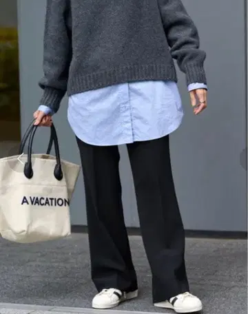 프레임워크 세미 플레어 팬츠 36/블랙