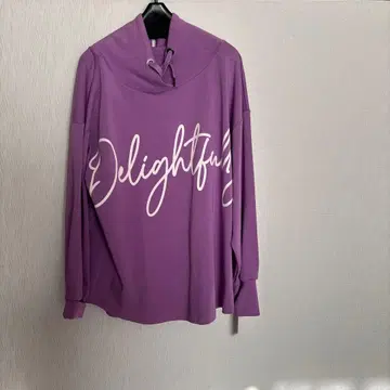 Delightful 프린트 트레이닝복 보라색