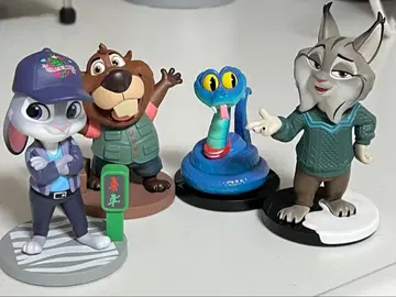 popmart 주토피아 2 세트 팝마트 주토피아 2