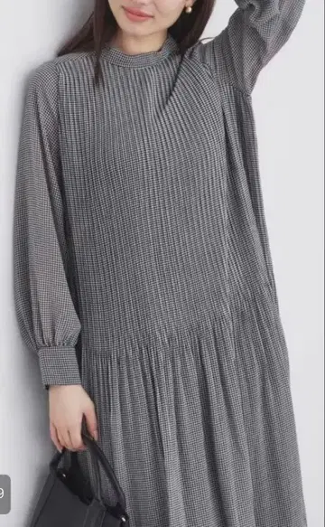 인덱스 2WAY 리본 플리츠 원피스