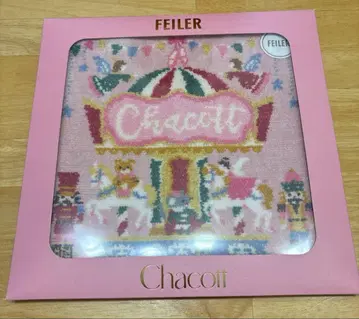 차코트 페이러 홀리데이 시즌 한정판 디자인 손수건 로얄 핑크