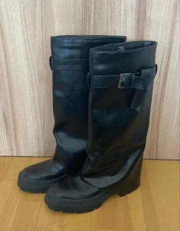 ZARA 니하이 게이터 부츠 롱 부츠