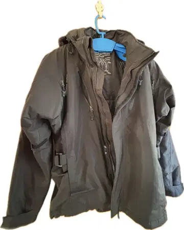 최저가 이지스 아우터 블루종 L 사이즈 방한복 바이커 아웃도어