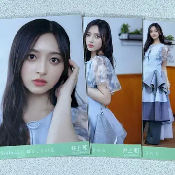 노기자카46 이노우에 와카시 브로마이드 나츠카시사노사키 컴프