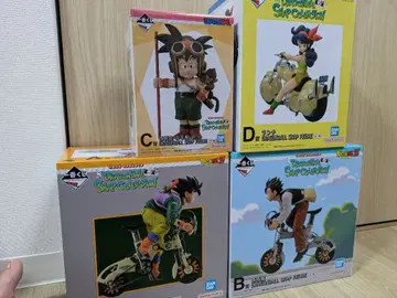 [ 새상품 미개봉품 ] 제일복권 드래곤볼 스냅 컬렉션 4체 세트