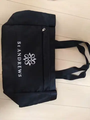 새상품급 St Andrews 블랙 토트백 세인트 앤드류스